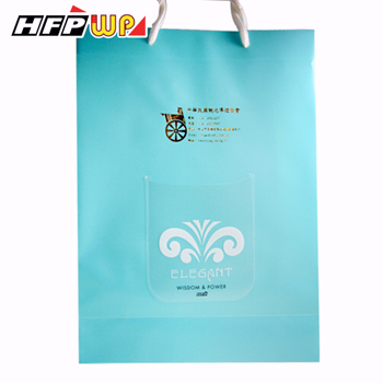 【客製案例】 HFPWP 防水購物袋多種尺寸 PP環保無毒台灣製 宣導品 禮贈品 317-BR-OR2