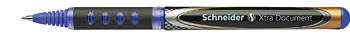 Xtra Document 801 全液型耐水性卡夢鋼珠筆 (藍色)