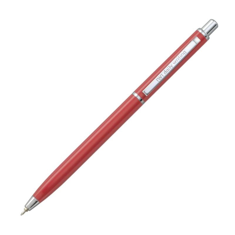 daily writing金屬原子筆0.5mm黑油-石榴紅9F060-16C