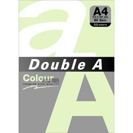 Double A 80gsm A4粉綠/50張 DA156
