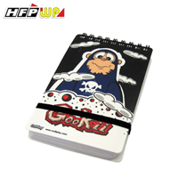 HFPWP 多功能直式筆記本口袋型 設計師限量 台灣製 GKN3351