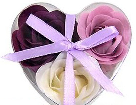 玫瑰精油花緞帶造花(20盒) 香皂花 結婚用品 抽獎禮 觀賞用 ht-0046