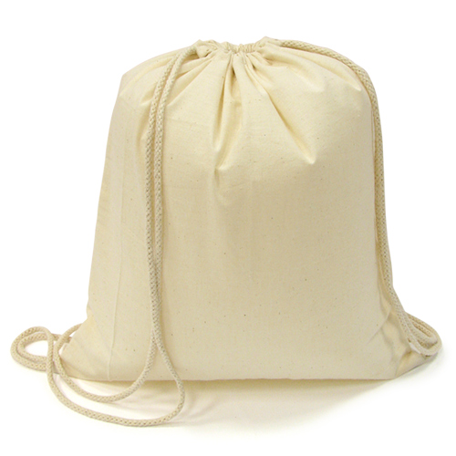 【客製化】超聯捷 35*39.5cm 純棉布袋 束口後背包  網版印刷 宣導品 禮贈品 S1-01022