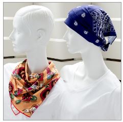 【客製化】超聯捷 頭巾涼感圍巾54x54cm  彩色印刷 宣導品 禮贈品 S1-35A5454