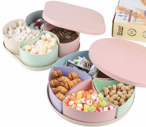 【客製化】超聯捷 可分解小麥秸稈糖果零食分隔盒 宣導品 禮贈品 S1-JIN-BOX-30
